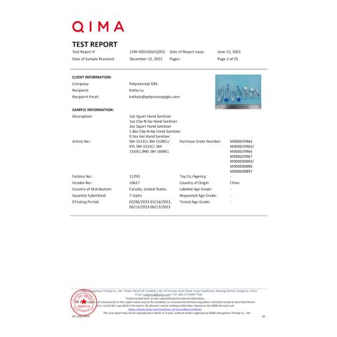 0.5oz Gel Hand Sanitizer Clear | No Imprint | not available | not available