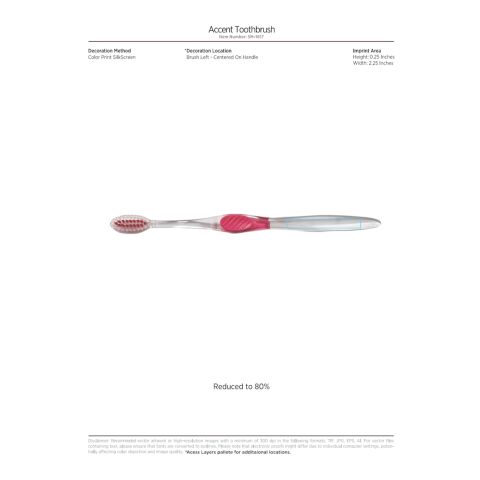 Accent Toothbrush Lavender | No Imprint | not available | not available