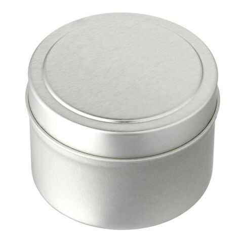 Coastal Waves 2.7oz Mini Tin Candle Standard | Silver | No Imprint | not available