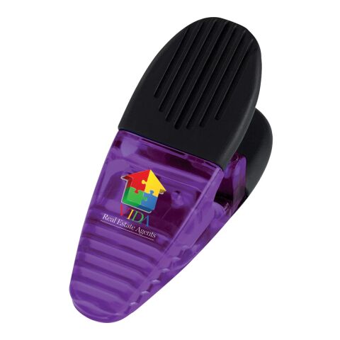 Magnetic Memo Clip Purple | No Imprint | not available | not available