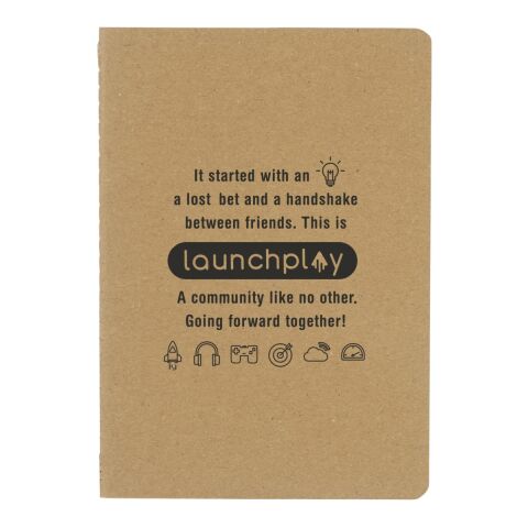 5&quot; x 7&quot; Recycled Pocket Notebook Natural | No Imprint | not available | not available