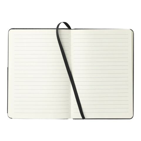 5" x 7" Elastic Phone Pocket Notebook Black | No Imprint | not available | not available