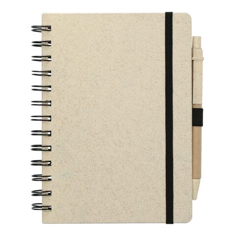 5&quot; x 7&quot; Wheat Straw Notebook With Pen Light Yellow | No Imprint | not available | not available