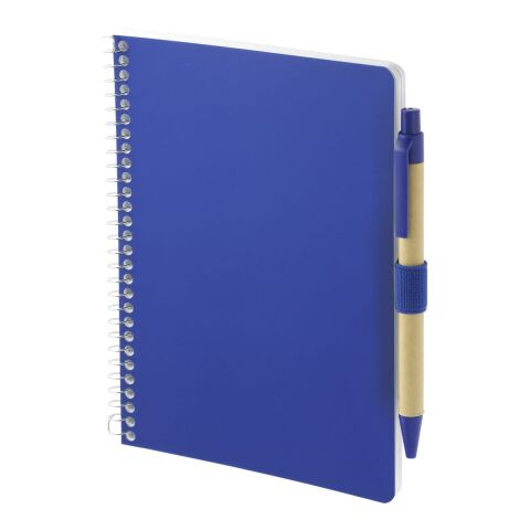 5” x 7” FSC® Mix Spiral Notebook with Pen Blue | No Imprint | not available | not available