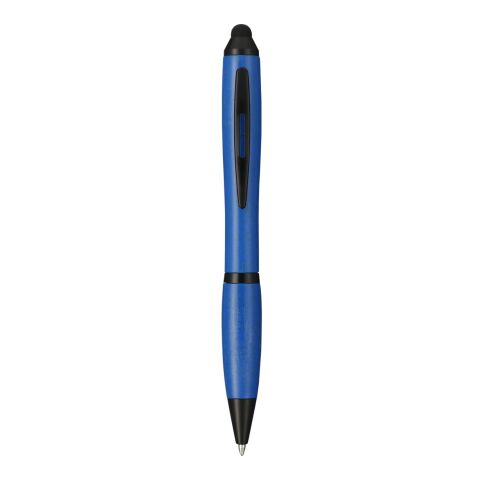 Nash Wheat Straw Ballpoint Stylus Pen Royal Blue