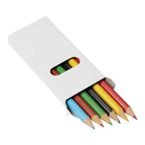 Sketchi 6-Piece Colored Pencil Set White | No Imprint | not available | not available