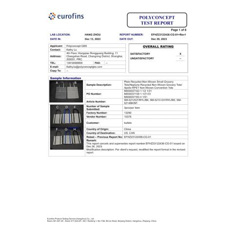 Apollo RPET Non-Woven Convention Tote Black | No Imprint | not available | not available