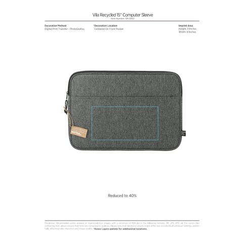 Double Heather RPET Crossbody Tote Standard | Graphite | No Imprint | not available | not available