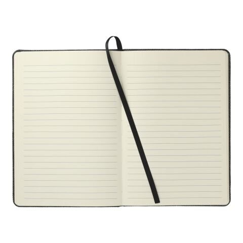 5.5” x 8.5” Vila Recycled PET Bound Notebook Charcoal