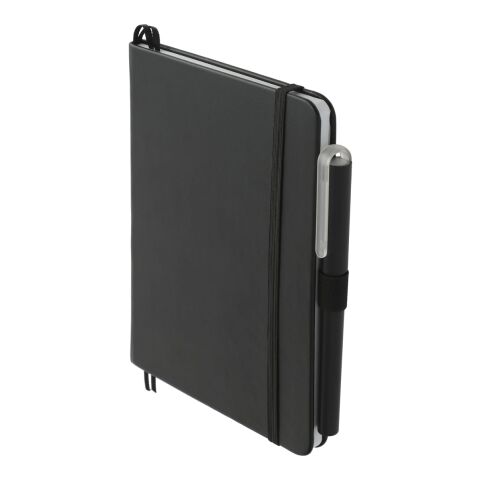 5&quot; x 7&quot; Bulleting Bound Notebook w Pen Black | No Imprint | not available | not available