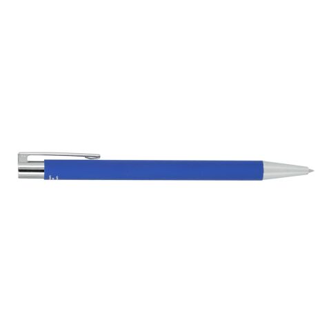Maxi Recycled Aluminum Soft Touch Gel Pen Blue