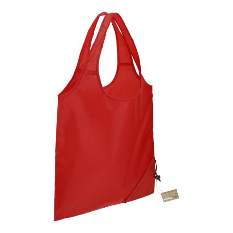 Bungalow RPET Foldable Shopper Tote Red | No Imprint | not available | not available