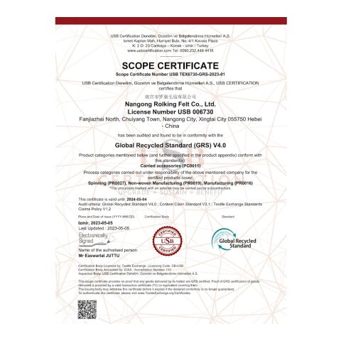 Recycled Felt Zippered Pouch Charcoal | No Imprint | not available | not available