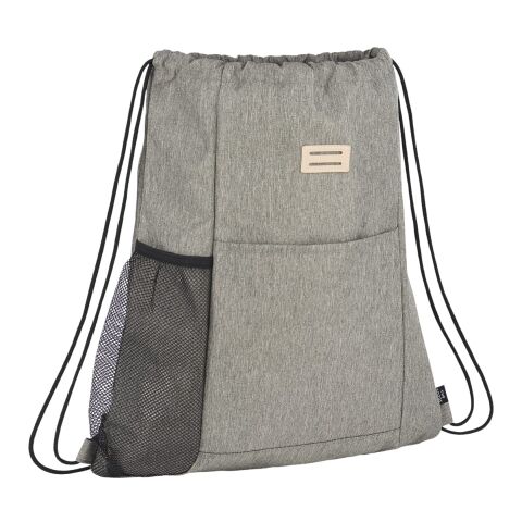 The Goods Recycled Drawstring Standard | Gray | No Imprint | not available | not available