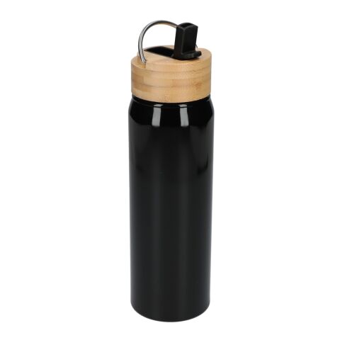 Billy 26oz ECO Aluminum Bottle w/ FSC Bamboo Lid Onyx | No Imprint | not available | not available