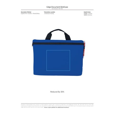 Edge Document Briefcase Black | No Imprint | not available | not available