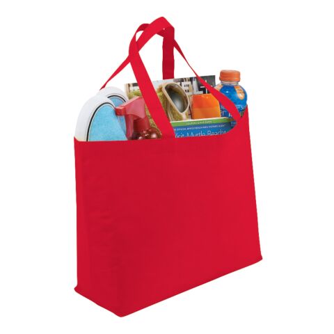 Big Boy Non-Woven Shopper Tote Red | No Imprint | not available | not available