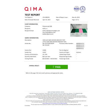 Little Juno Non-Woven Grocery Tote White | No Imprint | not available | not available