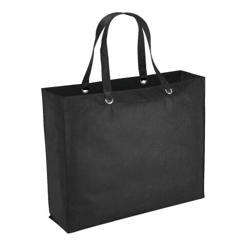 Oak Non-Woven Shopper Tote Black | No Imprint | not available | not available