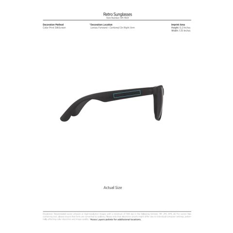 Retro Sunglasses Black | No Imprint | not available | not available