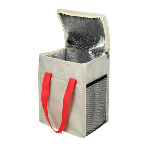 Ares Recycled Non-Woven 12 Can Cooler Red | No Imprint | not available | not available