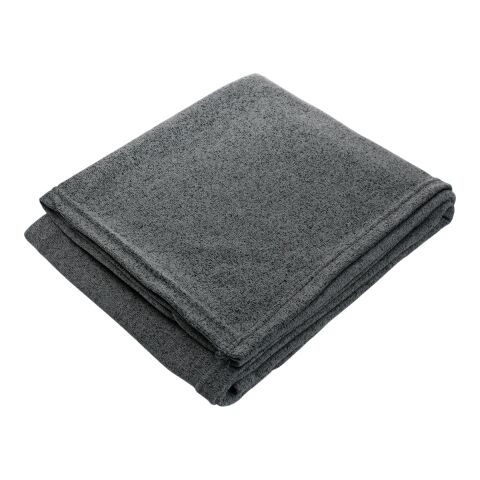 Heathered Fleece Blanket Standard | Black | No Imprint | not available | not available