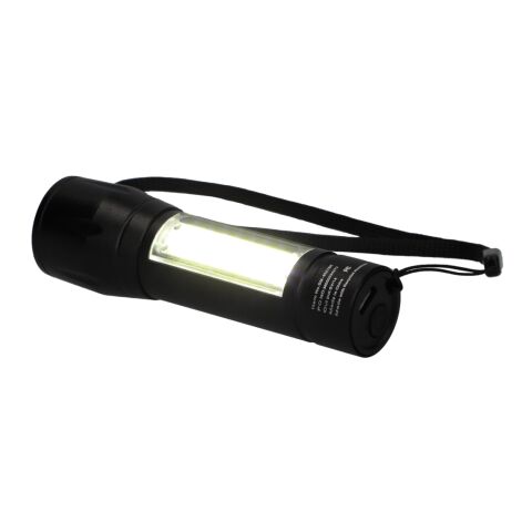 Mini Eco Rechargeable 50 Lumen Flashlight Standard | Black | No Imprint | not available | not available