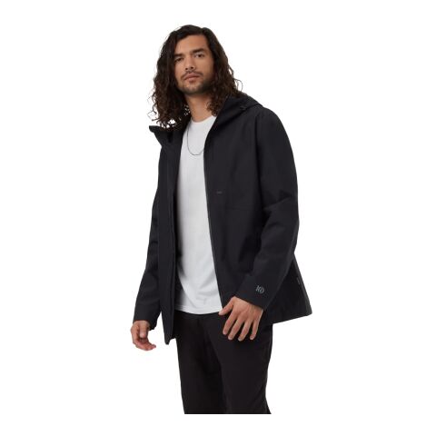 tentree Nimbus Rain Jacket - Men&#039;s Standard | Black | XL | No Imprint | not available | not available