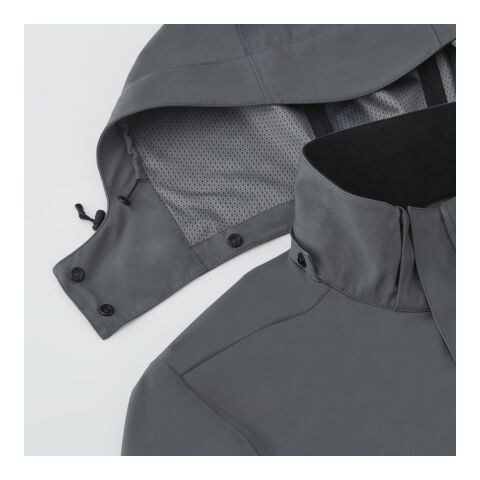 Roots73 NAPANEE Eco Softshell Jacket - Men&#039;s Standard | Charcoal | S | No Imprint | not available | not available