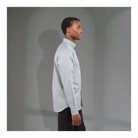 Men's WILSHIRE Long Sleeve Shirt Gray | 2XL