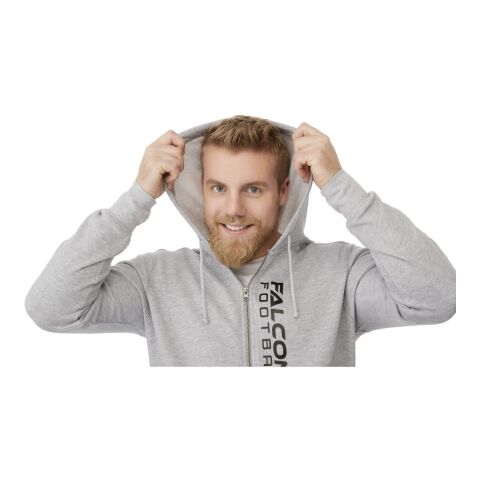 Men's CYPRESS Fleece Zip Hoody Standard | Heather Grey | S | No Imprint | not available | not available