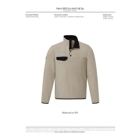 Roots73 WESTVILLE Eco Microfleece Pullover - Men&#039;s Standard | Black | 2XL | No Imprint | not available | not available