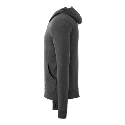 Men’s  Garner Knit Full Zip Hoody Standard | Heather Dark Charcoal | 2XL | No Imprint | not available | not available