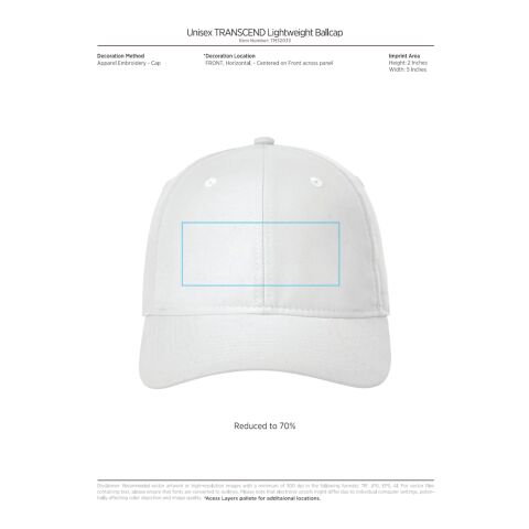 Unisex TRANSCEND Ballcap Navy | OSFA | No Imprint | not available | not available