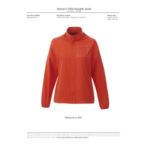 Women&#039;s TOBA Packable Jacket Standard | Forest Green | 3XL | No Imprint | not available | not available