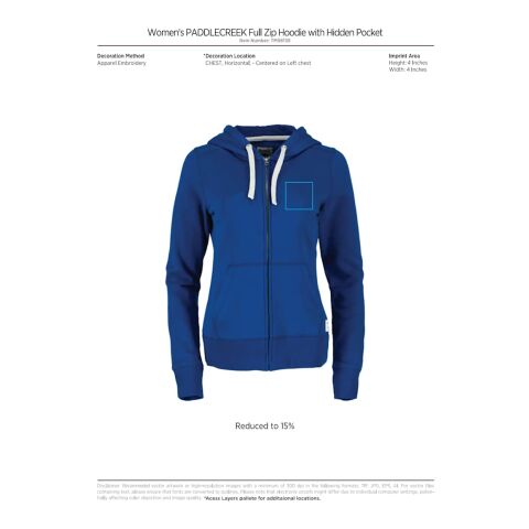 Women&#039;s PADDLECREEK Roots73 FZ Hoody Standard | White | L | No Imprint | not available | not available