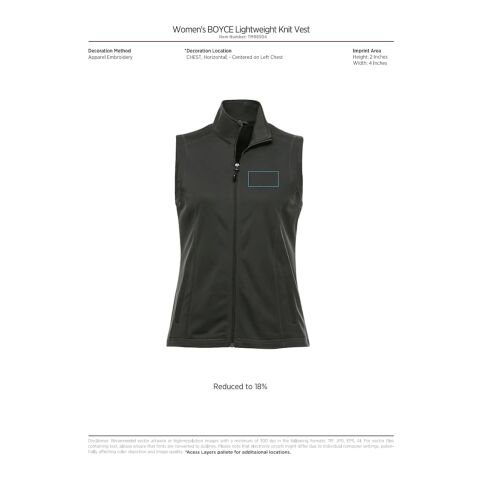 Women&#039;s BOYCE Knit Vest Standard | Black | XS | No Imprint | not available | not available