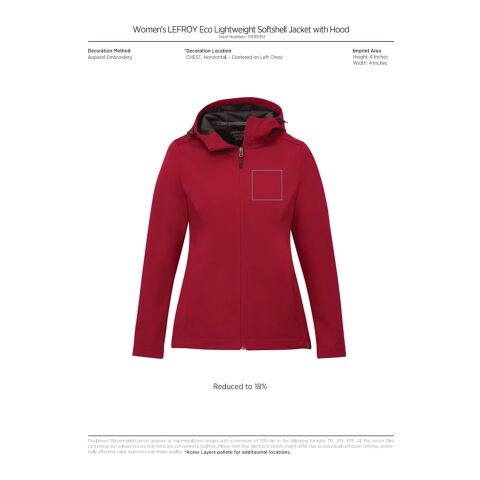 LEFROY Eco Softshell Jacket - Women&#039;s Standard | Black | L | No Imprint | not available | not available